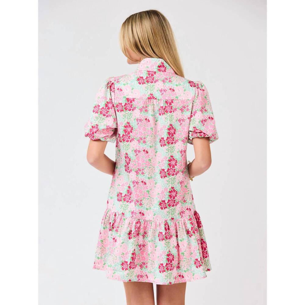 NEW MARY SQUARE nancy dress in petal perfect pink - Picture 3 of 3
